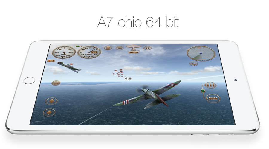 <p><span class="hps">Trang bị ch&iacute;p A7 64 bit,&nbsp;</span><span class="hps">tốc độ</span>&nbsp;<span class="hps">CPU</span>&nbsp;<span class="hps">cực kỳ nhanh ch&oacute;ng</span>&nbsp;<span class="hps">v&agrave; hiệu suất</span>&nbsp;<span class="hps">đồ họa vượt trội</span>&nbsp;<span class="hps">cho</span>&nbsp;<span class="hps">tất cả mọi thứ</span>&nbsp;<span class="hps">bạn l&agrave;m.</span></p>