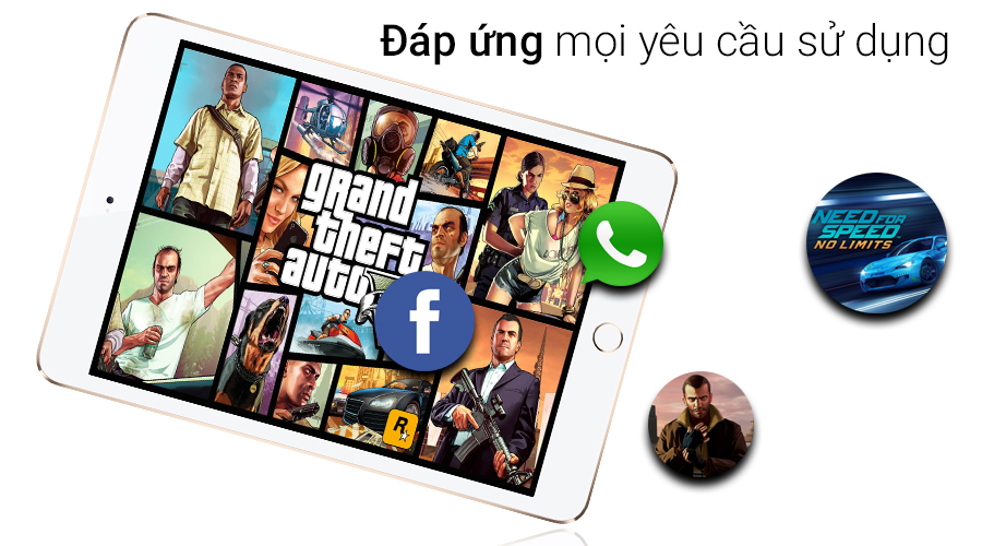 Máy tính bảng iPad Mini 3 Retina Cellular 64GB