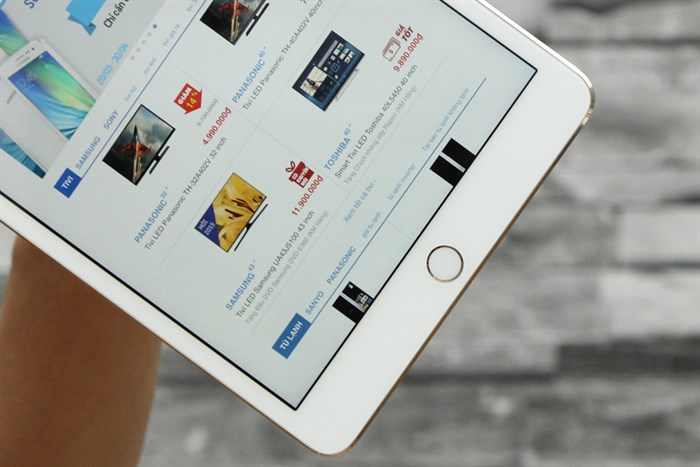 Máy tính bảng iPad Mini 3 Retina Cellular 64GB Màu Vàng đồng