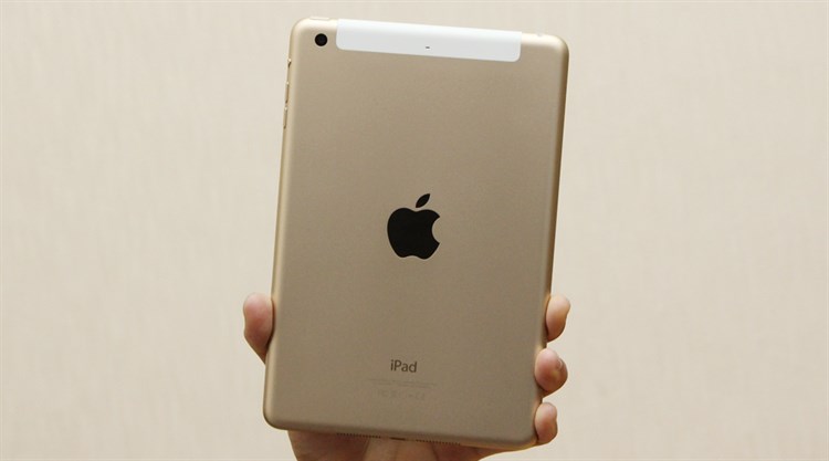Máy tính bảng iPad Mini 3 Retina Cellular 64GB Màu Vàng đồng