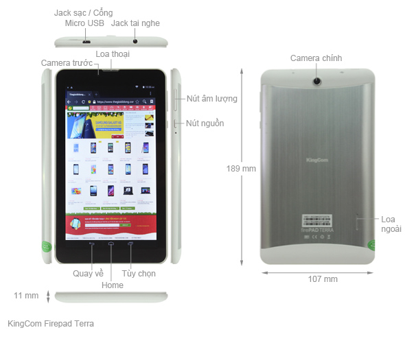 KingCom Firepad Terra