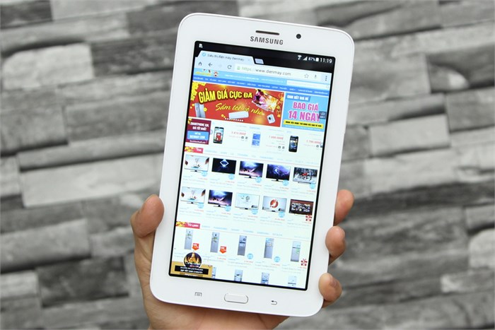 Máy tính bảng Samsung Galaxy Tab 3V T116 Màu Trắng