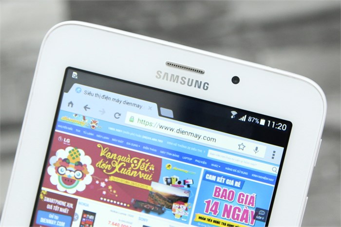 Máy tính bảng Samsung Galaxy Tab 3V T116 Màu Trắng