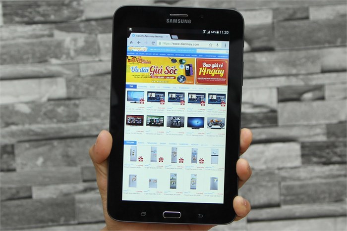 Máy tính bảng Samsung Galaxy Tab 3V T116 Màu Đen