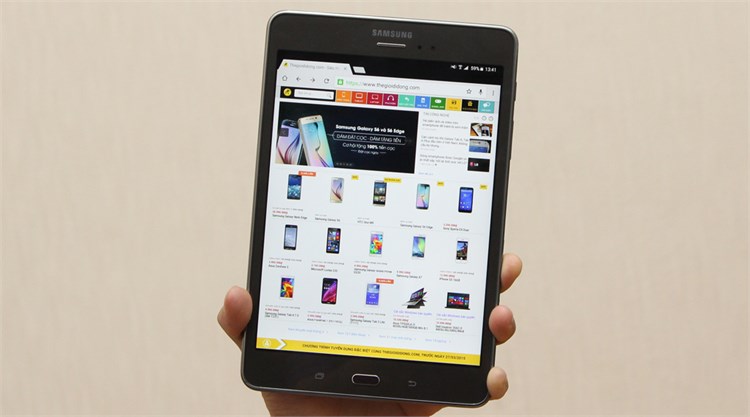 Máy tính bảng Samsung Galaxy Tab A 8.0 (SM-T355) Không bút Màu Xám