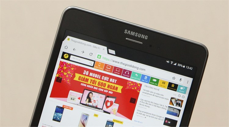 Máy tính bảng Samsung Galaxy Tab A 8.0 (SM-T355) Không bút Màu Xám