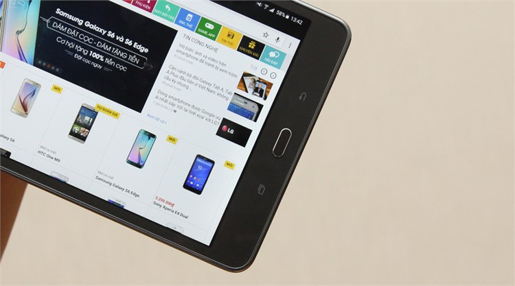 Máy tính bảng Samsung Galaxy Tab A 8.0 (SM-T355) Không bút Màu Xám