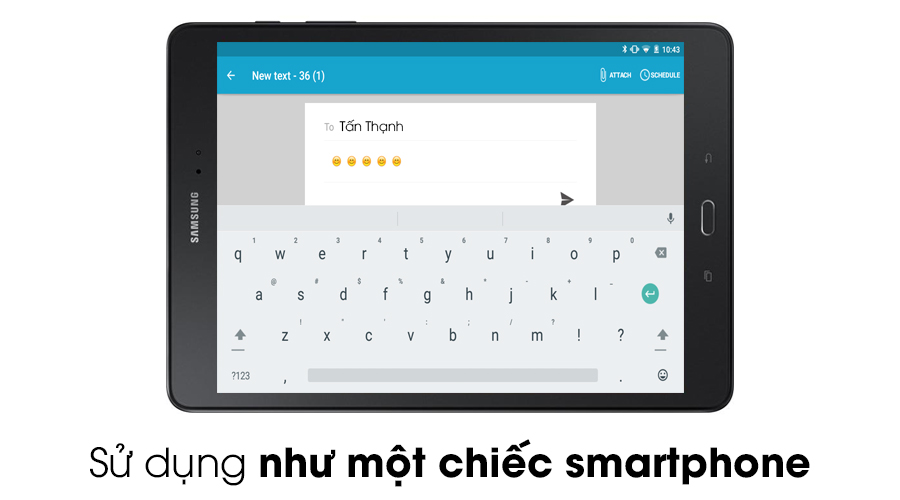 Máy tính bảng Samsung Galaxy Tab A 9.7 (SM-P555)