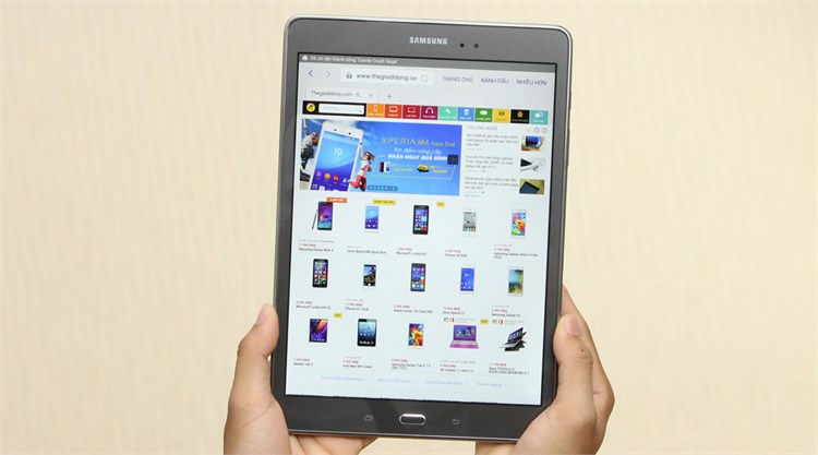 Máy tính bảng Samsung Galaxy Tab A 9.7 (SM-P555) Màu Xám