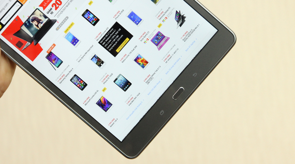 Máy tính bảng Samsung Galaxy Tab A 9.7 (SM-P555) Màu Xám