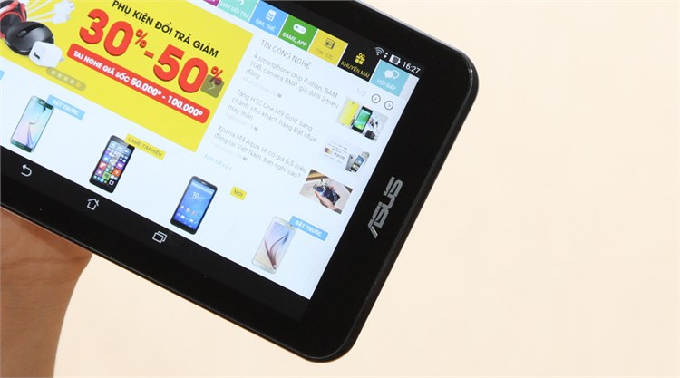 Máy tính bảng Asus MeMO Pad 7(ME170C) 4GB Màu Trắng