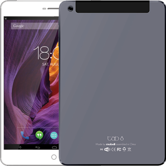 Máy tính bảng Mobell Tab 8 Màu Xám
