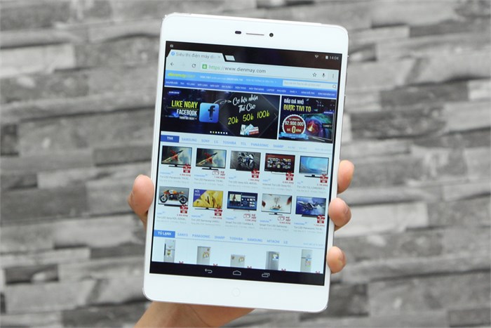 Máy tính bảng Mobell Tab 8 Màu Bạc