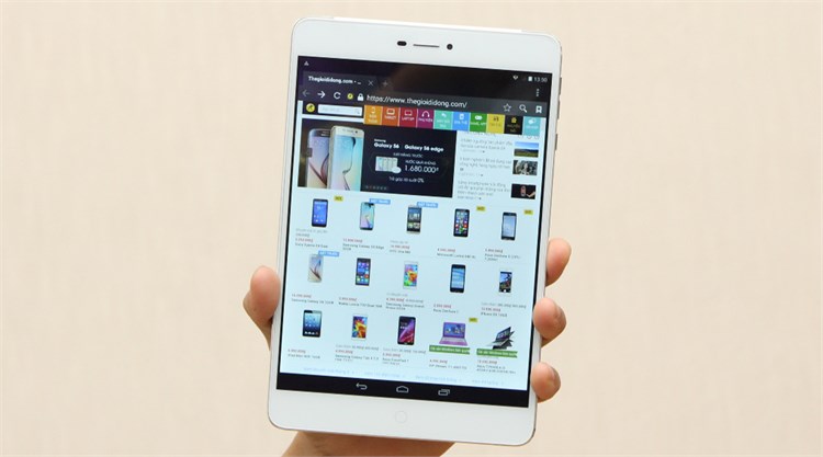 Máy tính bảng Mobell Tab 8 Màu Bạc