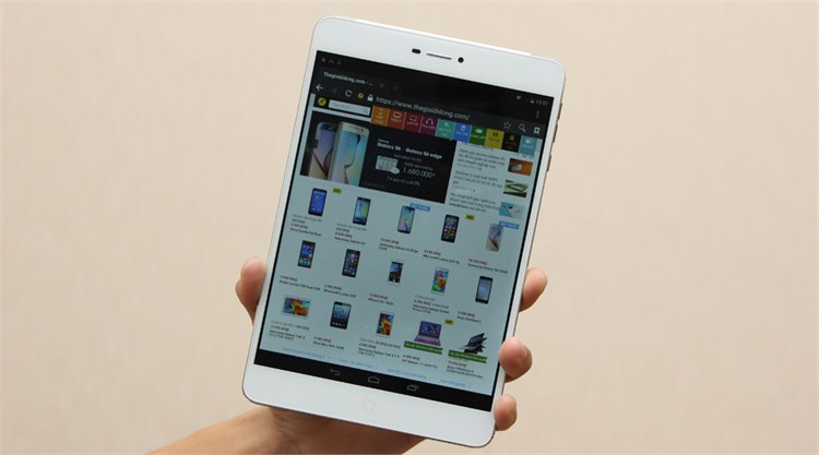 Máy tính bảng Mobell Tab 8 Màu Vàng