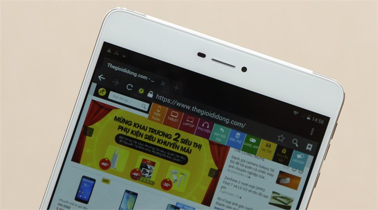 Máy tính bảng Mobell Tab 8 Màu Vàng