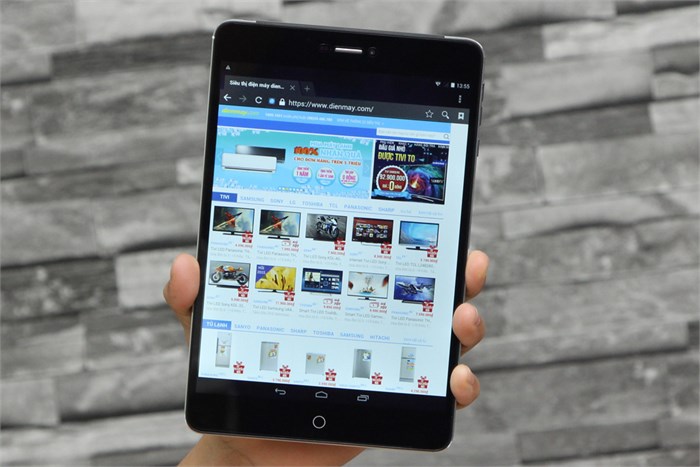 Máy tính bảng Mobell Tab 8 Màu Xám