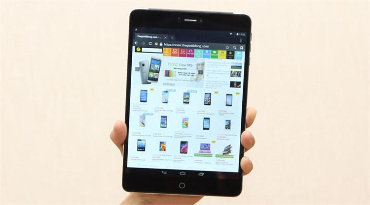 Máy tính bảng Mobell Tab 8 Màu Xám