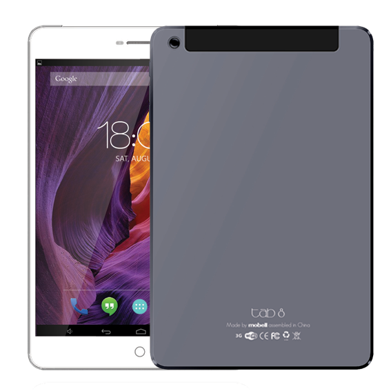 Máy tính bảng Mobell Tab 8 Màu Xám