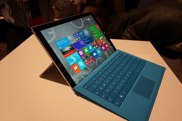 Surface pro 3 cho góc nhìn rộng