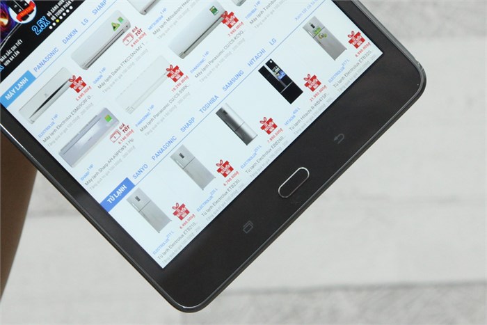 Máy tính bảng Samsung Galaxy Tab A 8.0 (SM-P355) Màu Xám