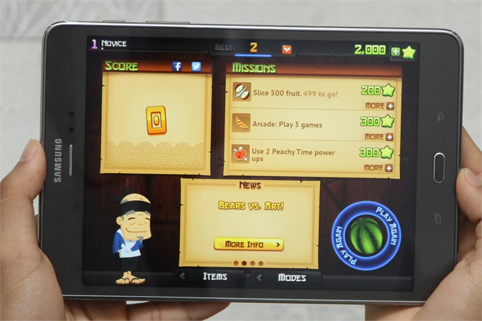 Máy tính bảng Samsung Galaxy Tab A 8.0 (SM-P355) Màu Xám