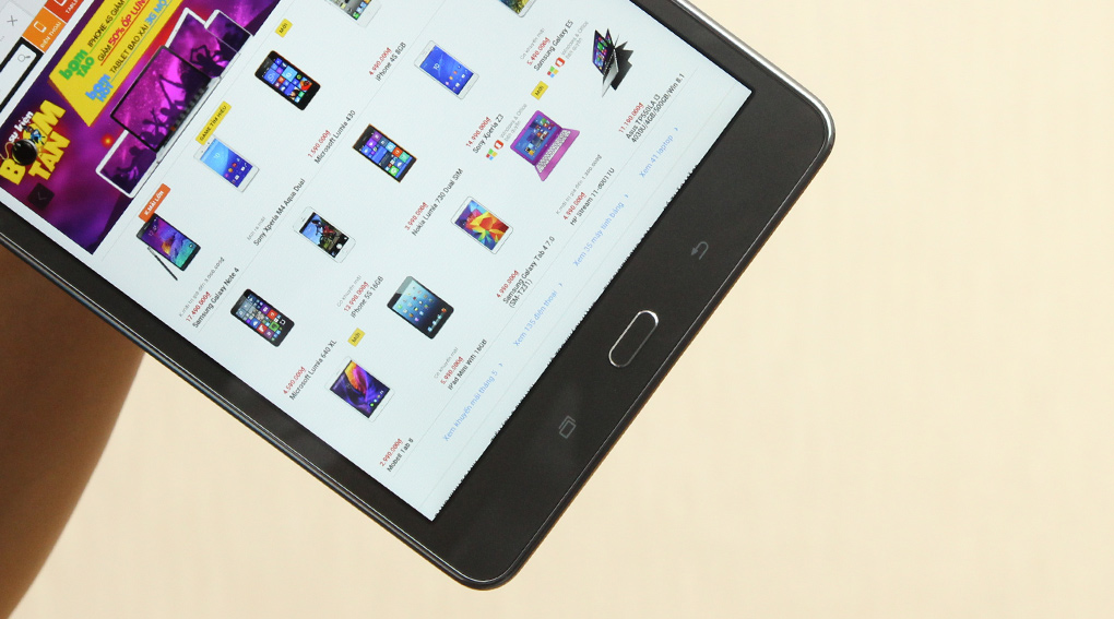 Máy tính bảng Samsung Galaxy Tab A 8.0 (SM-P355) Màu Xám