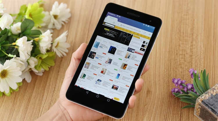 Máy tính bảng Huawei MediaPad T1-701u Màu Bạc