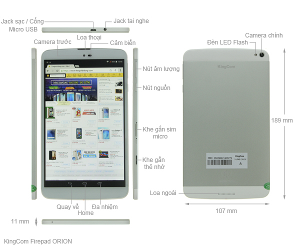 KingCom Firepad ORION