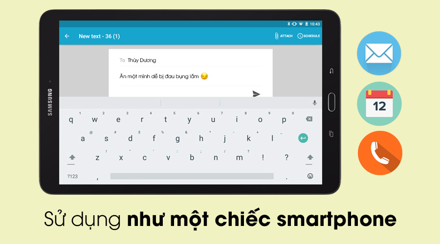 Máy tính bảng Samsung Galaxy Tab E 9.6 (SM-T561)