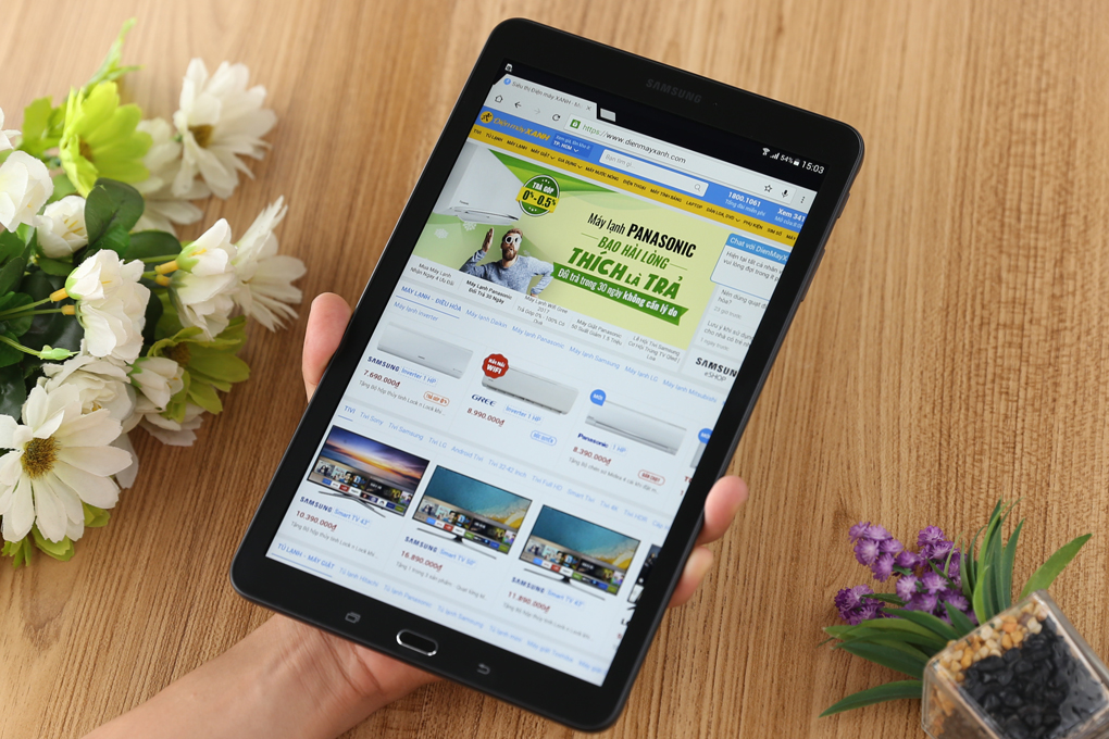 Máy tính bảng Samsung Galaxy Tab E 9.6 (SM-T561) Màu Đen