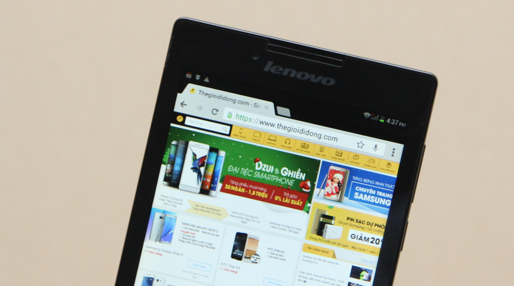 Máy tính bảng Lenovo Tab 2 A7-30 Màu Đen