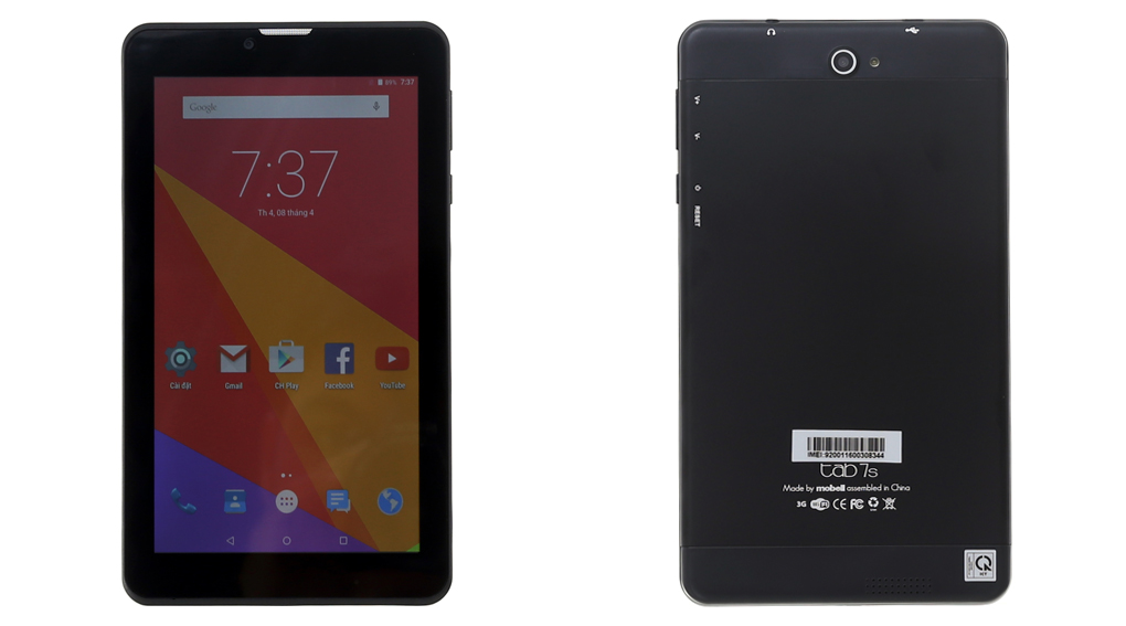 Máy tính bảng Mobell Tab 7s Màu Đen