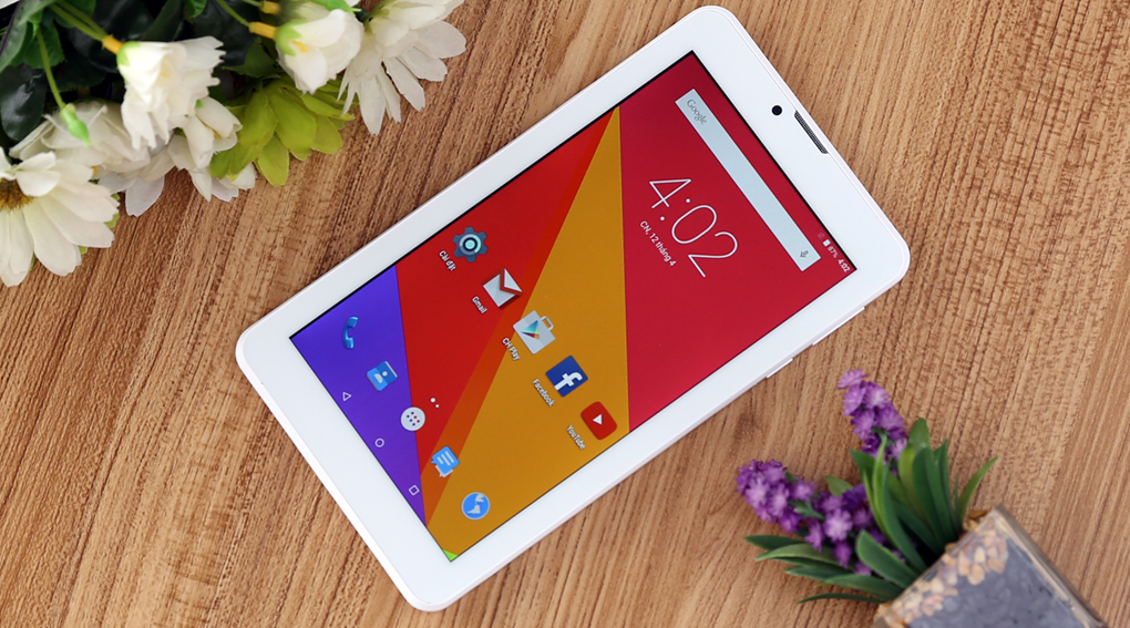 Máy tính bảng Mobell Tab 7s Màu Trắng - vàng đồng