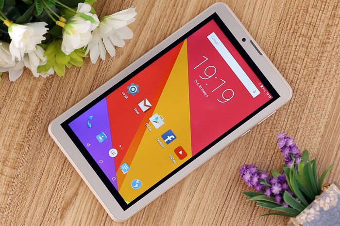 Máy tính bảng Mobell Tab 7s Màu Vàng đồng