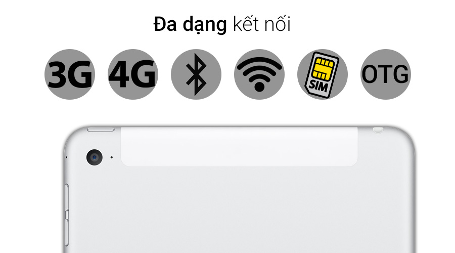 Máy tính bảng iPad Mini 4 Wifi Cellular 64GB