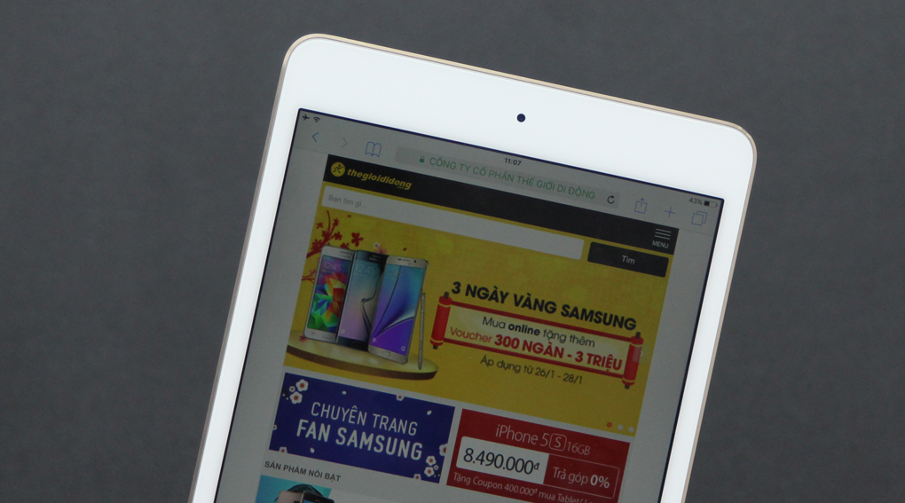Máy tính bảng iPad Mini 4 Wifi 16GB
