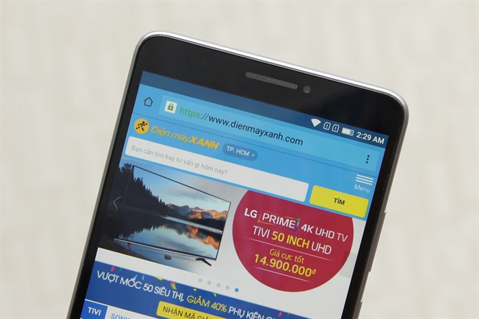 Máy tính bảng Lenovo Phab Màu Đen