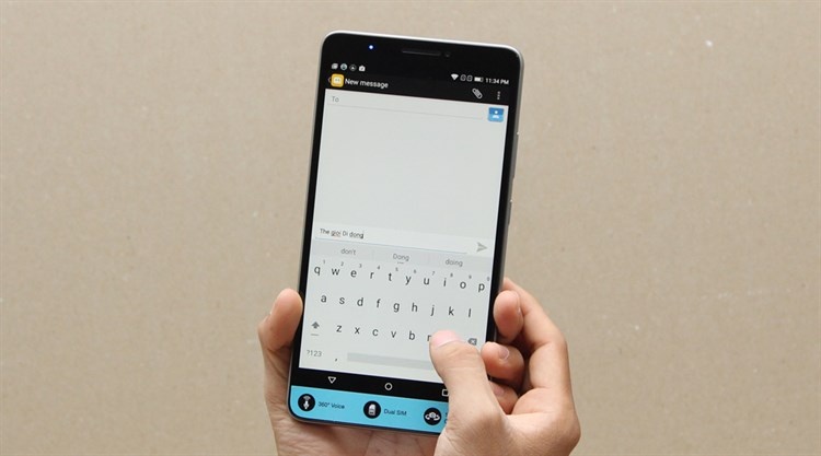 Máy tính bảng Lenovo Phab Màu Đen