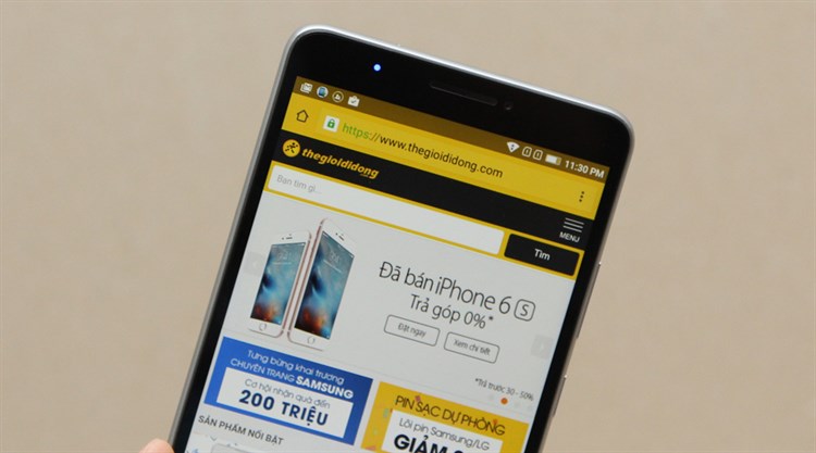 Máy tính bảng Lenovo Phab Màu Đen