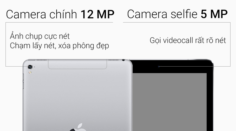 <p>iPad Pro 9.7 inch c&oacute; k&iacute;ch thước mỏng chỉ 6.1mm v&agrave; nặng chỉ 437g. Nhưng b&ecirc;n trong l&agrave; bộ m&aacute;y huỷ diệt mọi thể loại đồ hoạ 3D.</p>