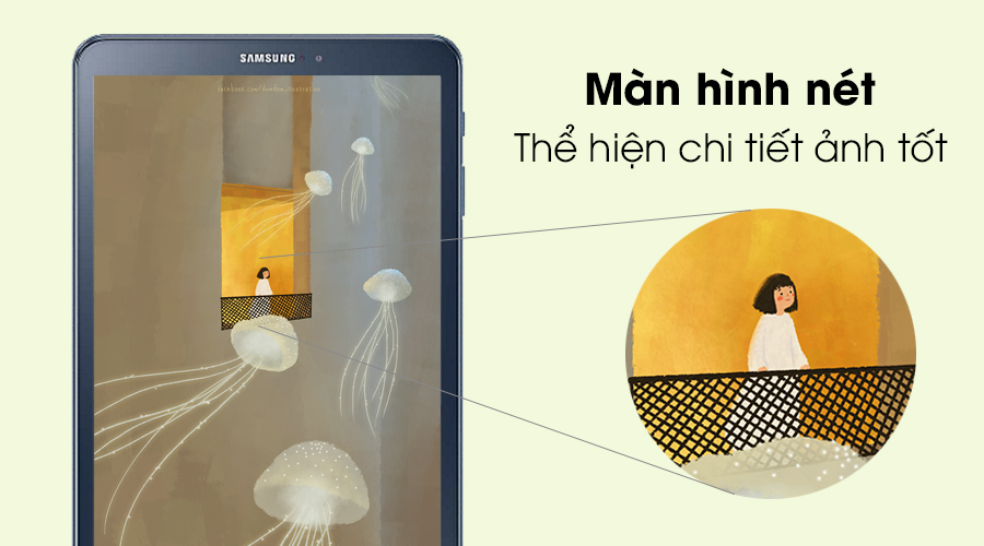 Máy tính bảng Samsung Galaxy Tab A6 10.1 (2016)