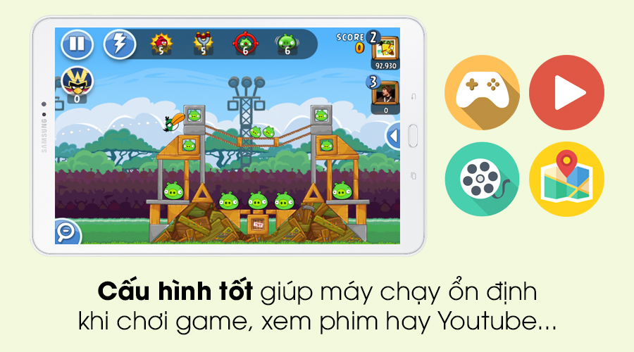 Máy tính bảng Samsung Galaxy Tab A6 10.1 (2016)