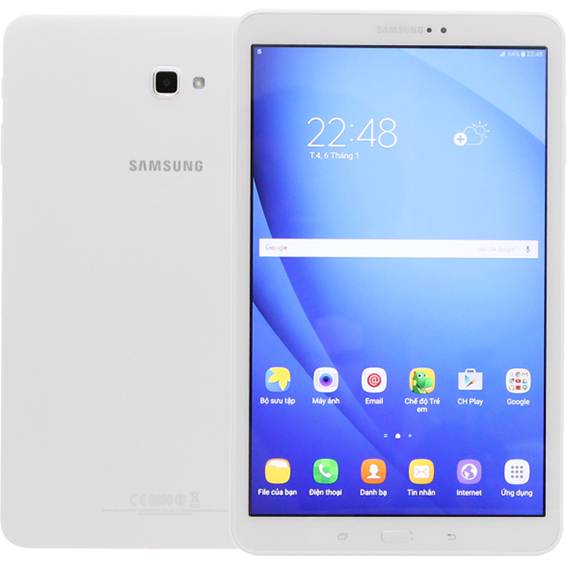 Máy tính bảng Samsung Galaxy Tab A6 10.1 (2016) Màu Trắng
