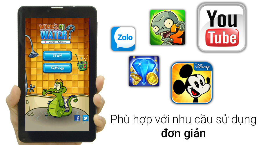 Máy tính bảng MOBELL TAB 7C