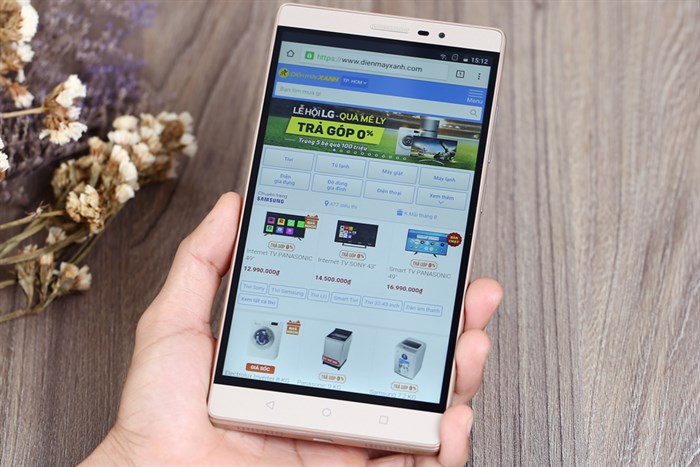 Máy tính bảng Lenovo Phab 2 Màu Vàng đồng