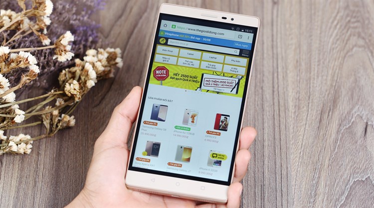 Máy tính bảng Lenovo Phab 2 Màu Vàng đồng