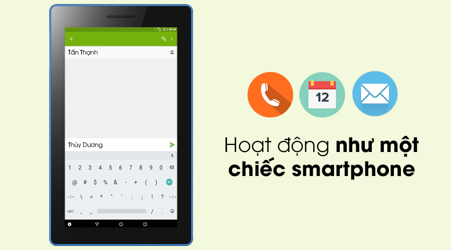 Máy tính bảng Lenovo Tab 3 7"