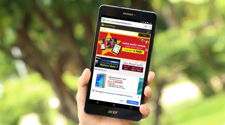 Máy tính bảng Acer Iconia Talk S A1-734