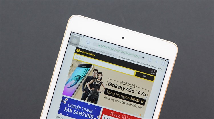 Máy tính bảng iPad Mini 4 Wifi Cellular 32GB Màu Vàng đồng